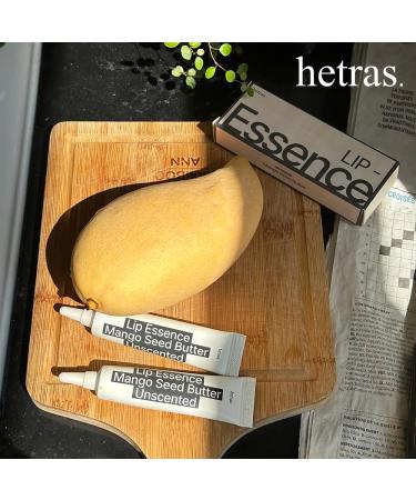 hetras Mango Seed Butter Lip Essence | Fragrnace Free Intense Hydration & Overnight Lip Mask for Soft Glossy Lips | Daily Lip Treatment Jelly Balm for Dry Lips 0.44 oz. 2 Pack - Buy Online on GoSupps.com