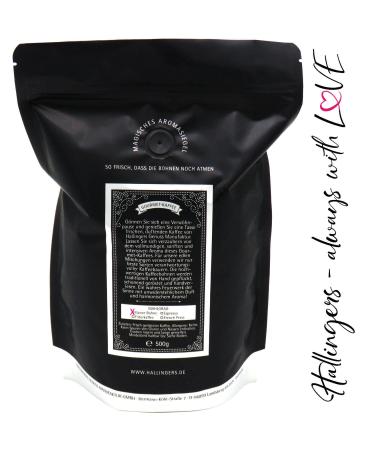 Hallingers No.LL Gourmet Coffee - Long-Term Roasted 500g | Perfect Gift for Mother's Day Father's Day Birthdays & Anniversaries - Premium International Shipping - Buy Online on GoSupps.com
