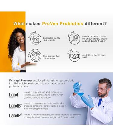 Pro-Ven Probiotics Toddler Probiotic with Multivitamins | 5 Billion CFU Daily Multi-Strain Berry Powder | Ages 0-3 | Guaranteed Potency - Buy Online on GoSupps.com