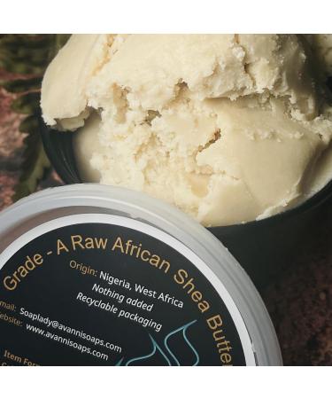 Buy Avanni Soaps Grade A Raw African Shea Butter - 16 oz | Natural Moisturizer & Skin Nourishment for All Skin Types - Buy Online on GoSupps.com