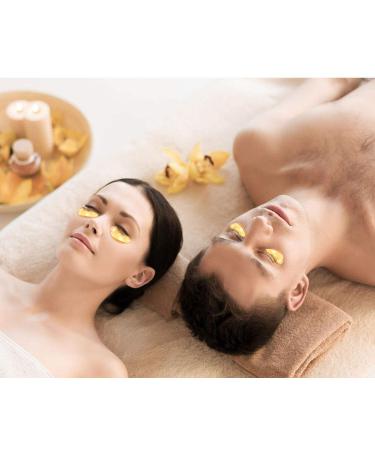 24K Collagen Eye Mask - Premium Anti-Aging & Moisturizing Treatment for Dark Circles Eye Bags & Fine Lines (10 Pairs) - Buy Online on GoSupps.com