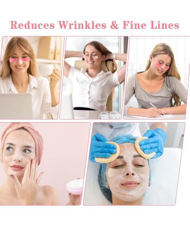 Silicone Under Eye Patches - Reusable Eye Masks for Puffy Eyes | 4 Pairs with Metal Applicator for Lifting & Fine Line Reduction - Buy Online on GoSupps.com