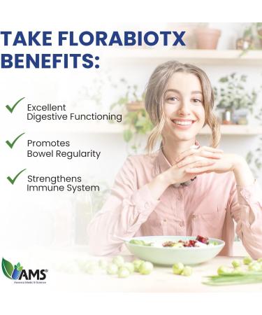 America Medic & Science Florabiotix Probiotic (30 Capsules) | Dietary Supplement for Men and Women| 50 Billion Live Cultures | 10 Probiotic Strains | Supports Digestive and Immune Health 50 Count (Pack of 1) - Buy Online on GoSupps.com