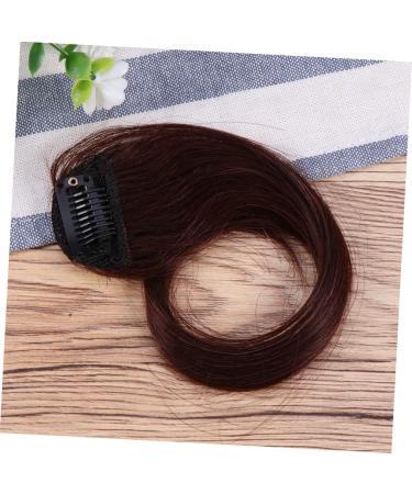 FRCOLOR Wavy Wigs Fringe Hair Extensions Fake Bang Hair Barrettes for Girls Female Wigs Hair Wigs Cosplay Wig Clip on Fringe Hair Clip in Fringe Hair Clips Dress up Fake Wig Woman Bangs 8.00X5.00X0.60CM As Shown - Buy Online on GoSupps.com