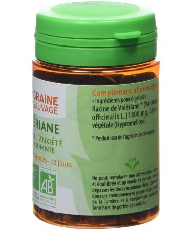 Organic Valerian - 60 capsules - Relaxation and sleep - Buy Online on GoSupps.com