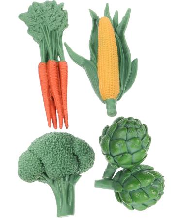 ABOOFAN 20 Pcs Simulated Fruits and Vegetables Artificial Vegetable Models Fake Vegetable Decorations Ornament Plant Decor Plastic Fruit Simulation Fake Vegetable Models Carrot Assorted Color2x5pcs 8.5X2.7X1CMx5pcs - Buy Online on GoSupps.com