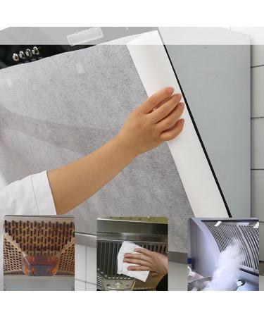 Grease Filter for Range Hood Anti Oil Range Hood Filter Replacement - 5m/10 Non-Woven Grease Filter Paper Anti Restaurant Kitchen Extractor Fan Filter Lencyh 46*10 Meters - Buy Online on GoSupps.com