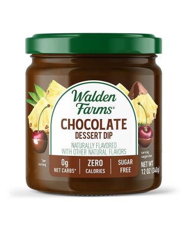 Walden Farms Chocolate Dip 12 oz - Guilt-Free Indulgence - Buy Online on GoSupps.com