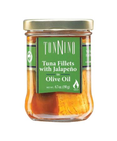 Tonnino Tuna Fillets - Jalapeno Olive Oil - Case of 6-6.7 Oz.6