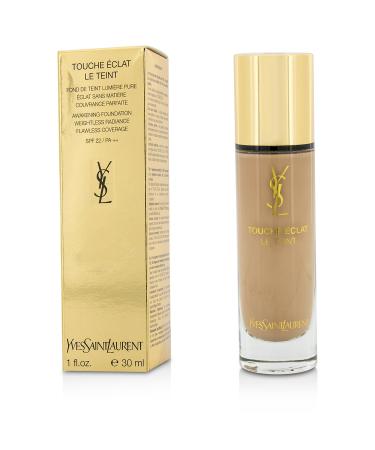 Yves Saint Laurent Le Teint Touche Eclat SPF 22 No. BR30 Cool Almond Awakening Foundation for Women 1 Ounce