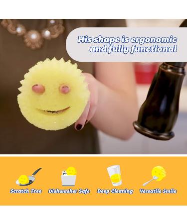 Scrub Daddy Sponge Starter Pack Bundle - Dishwashing and Home Cleaning Bundle Contains 2 Scrub Daddy's 2 Scrub Mommy's and 2 Screen Daddy 2ct - Buy Online on GoSupps.com