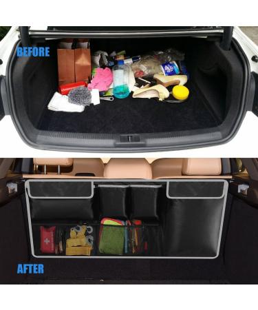 Nalitare Car Boot Organiser Seat Back Protectors - Multi-Pocket Children's Travel Storage in Gray - Buy Online on GoSupps.com