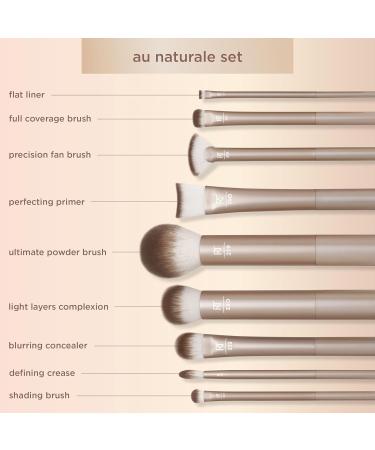 Real Techniques Au Naturale Makeup Brush Set & Sponge | 2-Piece Bundle for Flawless Application - International Shipping Available! - Buy Online on GoSupps.com