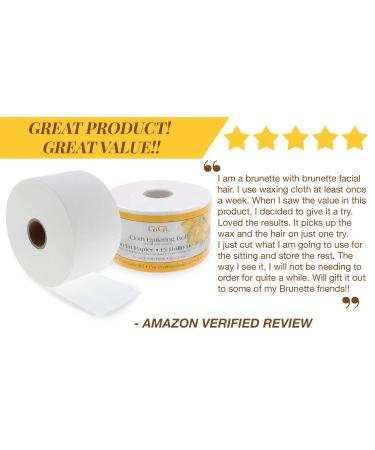 GiGi Cloth Epilating Roll 50 yds | Non-Woven Design for Soft Waxes | Hair Removal Essential - Buy Online on GoSupps.com