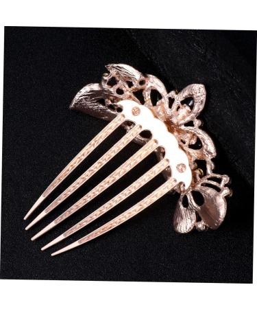 Angoily Flowers Hairpin Hair Accessories Rhinestone Flower Bride Crystal - Buy Online on GoSupps.com