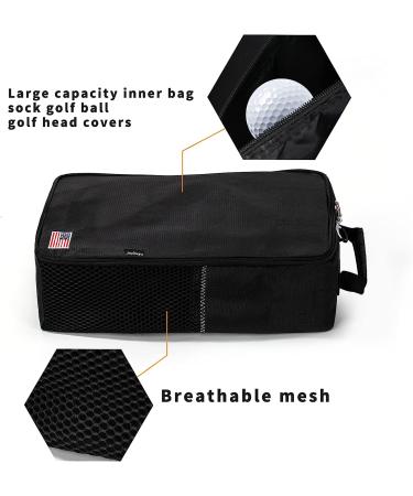YuEagleSky Waterproof Shoe Bag Organizer for Outdoor Sport Travel Golf - Black - Buy Online on GoSupps.com