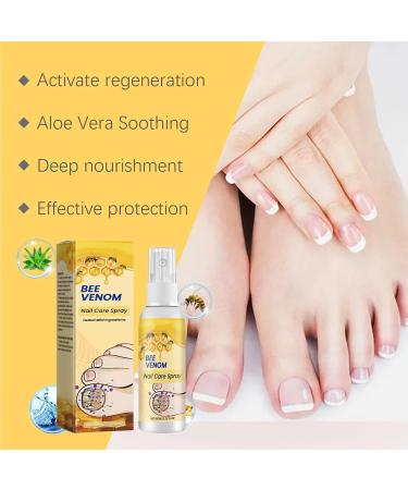 Bee Venom S rum de reconstruction des ongles venin d'abeille spray de soin des ongles s rum de r paration pour ongles des mains et des pieds d fense des ongles renforcement des cuticules - Buy Online on GoSupps.com