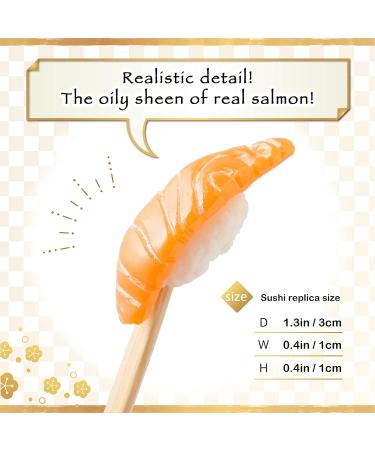 Sushi Ear Pick 10 Types Mimikaki with Mini Salmon Replica - Unique and Functional Ear Cleaning Tool - Buy Online on GoSupps.com