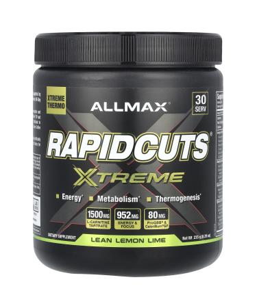 ALLMAX Nutrition Rapidcuts Xtreme Powder Lean Lemon Lime 235G