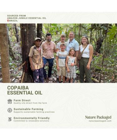 Copaiba Essential Oil - Direct from Amazon Jungle Essential Oils Brazil - Steam Distilled - Aceite de Copaiba for Aromatherapy, Massage, Diffuser, DIY Candle and Soap Making - 15ml Copaiba 0.5 Fl Oz (Pack of 1) - Buy Online on GoSupps.com