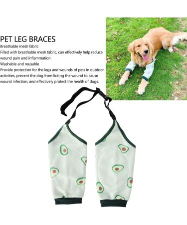 Dog Elbow Brace Washable and Reusable Pet Elbow Brace Protector Prevent Wound Dog Brace Front Leg Soft Thickened Polyester Cotton Pet Leg Brace (XL) - Buy Online on GoSupps.com