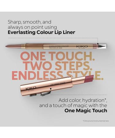 KIKO SpA KIKO Milano One Magic Touch Lip Stylo 03 Hydraterende Halfmatte Lipstick Met OneTouch Slide Opening 3 Wild Savana - Buy Online on GoSupps.com