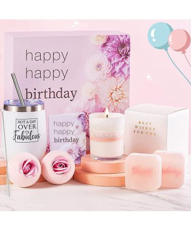 Birthday Gifts for Women  Unique Gifts for Her Best Friend Mom Sister Wife  Spa Gift Basket Boxes for Women with Wine Tumbler  Mothers Day Gifts Birthday Gifts Ideas for Women Who Have Everything Birthday Gifts Set