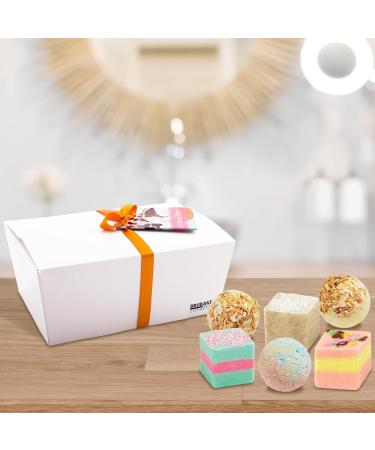 BRUBAKER Bath Chocolates Set of 6 - Caribbean Dream Tropical Scents Handmade & Vegan | International Shipping - Buy Online on GoSupps.com