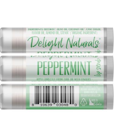 Buy Sugar Lip Scrub - Peppermint | Set of Three | Moisturizing & Exfoliating | International Shipping Available - Buy Online on GoSupps.com