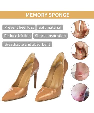 Molain High Heel Pads Inserts Liners for Blister Prevention - Beige & Black, 3 Pairs - Buy Online on GoSupps.com
