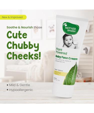 Plant Powered Natural Baby Face Cream - 50g | Organic Gentle & Eco-Friendly Skincare - Buy Online on GoSupps.com