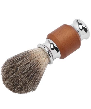Razor brush for men rubber wood handle facial cleaning foaming trim brushes beard-razor brush light shaving brush for the trip for the salon and at home