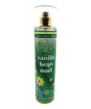 Bath & Body Works Vanilla Bean Noel Fine Fragrance Mist 8 Fluid Ounce Spray