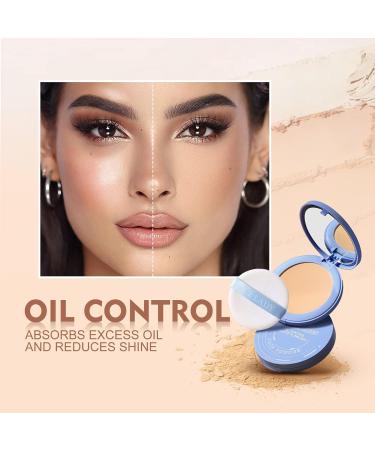 SACE LADY Full Cover Liquid Concealer & Compact Powder Makeup Set - Flawless & Lasting Oil Control | Face Makeup Kit - Buy Online on GoSupps.com
