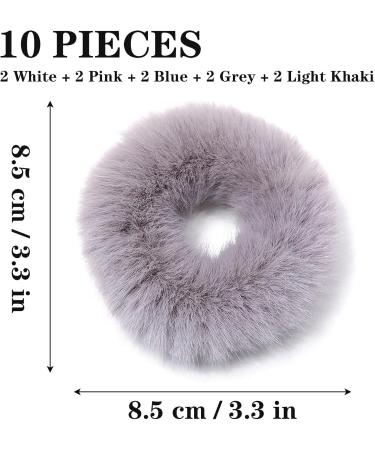 10 Pieces Hair Scrunchies Hair Bobbles for Women Girls Hairband Elastic Hair Ties Hair Scrunchy Soft Hair Bands Soft and Breakage Prevention Perfect Hair Accessories (Hair Ties) - Buy Online on GoSupps.com