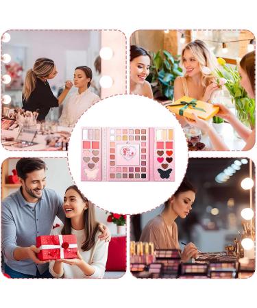 32-Color Professional Eyeshadow Palette Highly Pigmented Makeup Tray Matte and Shimmer Finishes Long-Lasting Waterproof Blendable Powder Portable Travel Cosmetic Kit - Buy Online on GoSupps.com