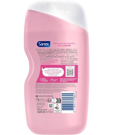  Sanex SANEX - Derma Therapy - Anti-tightening shower cream - For mature and dry skin - Amino acid complex - 425ml - Buy Online on GoSupps.com