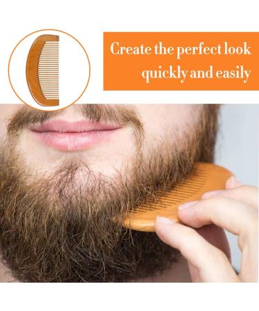 Sweet Carrot Beard Care Set - Beard Balm Oil Brush & Comb Gift Set for Men - Travel Ready - Buy Online on GoSupps.com