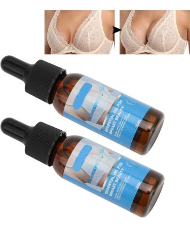 Essential Oil for Breast Enlargement & Firming - 2 Bottles (30ml) - Strong Absorption & Fullness - Buy Online on GoSupps.com