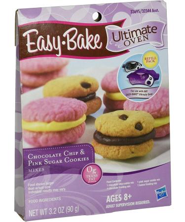 InterC Set of 3 Easy-Bake Oven Mix Refills - Party Pretzel Dippers, Red Velvet & Strawberry Cakes, Chocolate Chip & Sugar Cookies - Buy Online on GoSupps.com