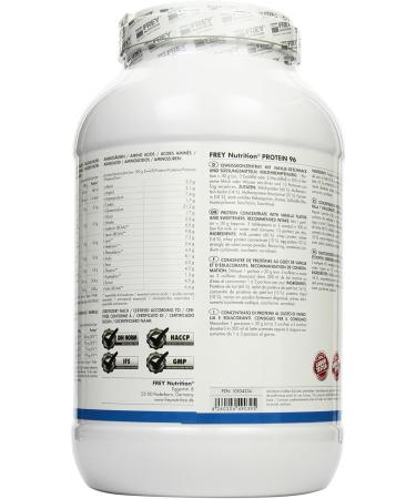 Frey Nutrition Protein 96 - 2.3 kg Chocolate | High-Quality Protein Powder for International Shipping - Buy Online on GoSupps.com