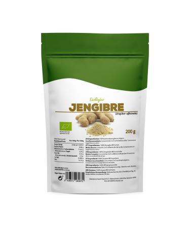 Gingembre en poudre 200 g bio | INKANAT | 100 % naturel et pur | ar me intense et propri t s digestives