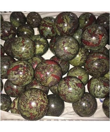 JUKUCKV Dragon Bloodstone Jasper Crystal Sphere Ball - 700g Spiritual Support Gift | International Shipping - Buy Online on GoSupps.com