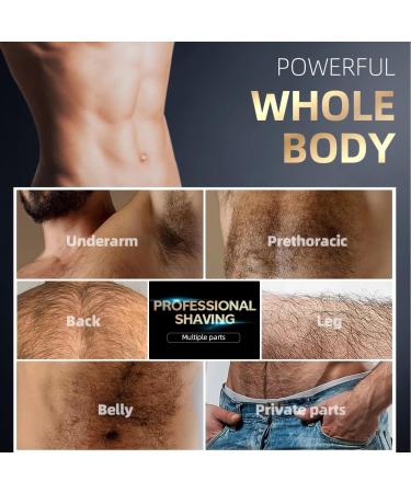 Waterproof Electric Hair Clippers for Men - Rechargeable Grooming Trimmer & Body Shaver for Bikini & Groin - Buy Online on GoSupps.com