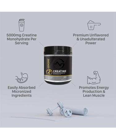 Premium Creatine Monohydrate Powder | Muscle Growth & Recovery | Clean Indgredients 100% Pure Micronized Powder | Keto Vegan-Friendly Non-GMO Gluten-Free | Unflavored | (Pack 2) - Buy Online on GoSupps.com