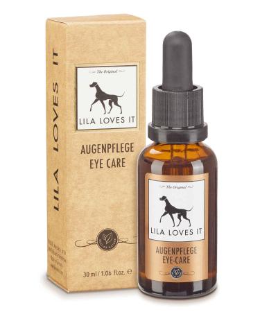 Eye care for dogs - gentle cleaning calm and regenerated loosens custody and dirt provides moisture with cooling effect eye care of Lila Loves IT 30 ml - Buy Online on GoSupps.com