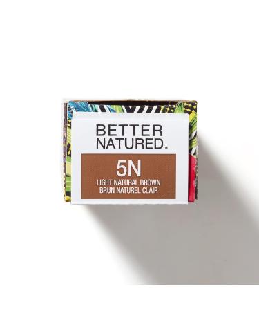 Permanent 5N Light Natural Brown Hair Color Dye | Vegan Naturally-Derived & 100% Gray Coverage - Lasts Up to 8 Weeks - Buy Online on GoSupps.com