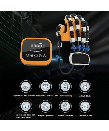 Stroke Hemiplegia Finger Rehabilitation Trainer - Robot Gloves for Hand Function Recovery (Left Medium) | International Shipping Available - Buy Online on GoSupps.com