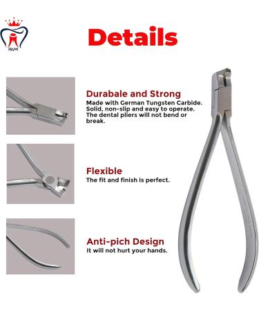 Distal End Cutter Flush Cut Long Handle | Safety Hold Tungsten Carbide Dental Orthodontic Instruments - Buy Online on GoSupps.com