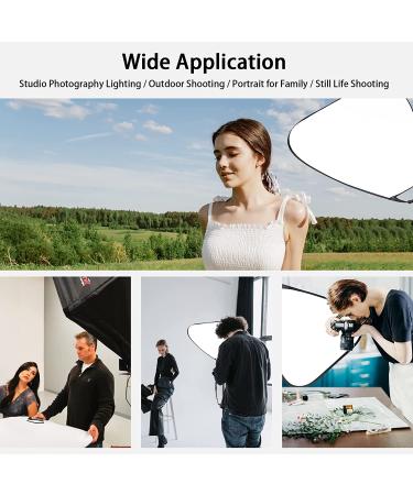 Selens 5-in-1 Triangle Reflector (32 Inch) for Photography Studio and Outdoor Lighting - Buy Online on GoSupps.com